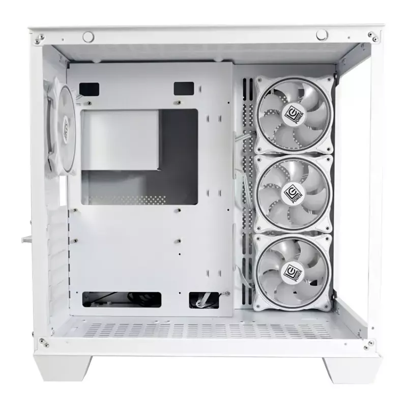 PC korpusas LC-Power Gaming 807W Midi Tower baltas