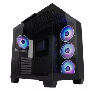 PC korpusas LC-Power 809B Midi Tower juodas