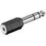 Microconnect AUDANR lyties keitiklis 6,3 mm į 3,5 mm, juodas