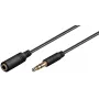 Mikrofoninis lizdo prailginimo kabelis Microconnect AUDLG05G 0,5 m 3,5 mm juodas