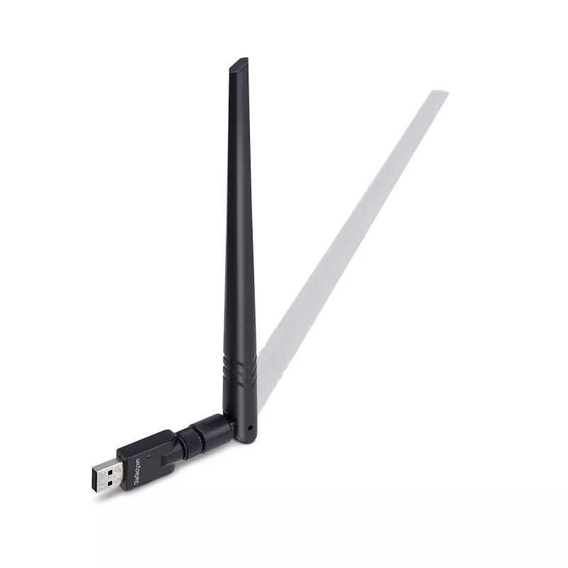 StarTech.com USB Bluetooth 5.3 1 klasės adapteris (dangtelis) kompiuteriui/nešiojamam kompiuteriui, ilgo nuotolio ryšys klaviatūrai, pelei, garso srautiniam perdavimui ir PAN tinklui, Windows/Linux