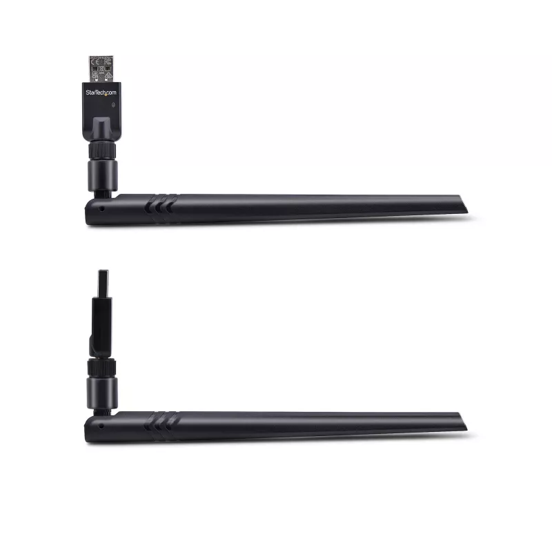 StarTech.com USB Bluetooth 5.3 1 klasės adapteris (dangtelis) kompiuteriui/nešiojamam kompiuteriui, ilgo nuotolio ryšys klaviatūrai, pelei, garso srautiniam perdavimui ir PAN tinklui, Windows/Linux