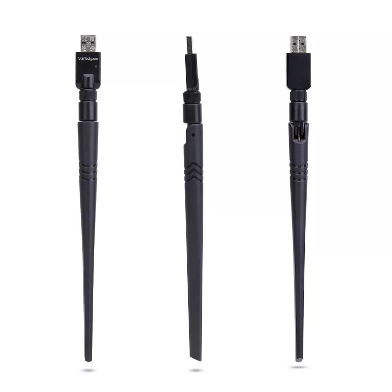 StarTech.com USB Bluetooth 5.3 1 klasės adapteris (dangtelis) kompiuteriui/nešiojamam kompiuteriui, ilgo nuotolio ryšys klaviatūrai, pelei, garso srautiniam perdavimui ir PAN tinklui, Windows/Linux
