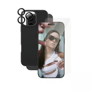 3 viename apsaugos rinkinys PanzerGlass CARE by Fashion iPhone 16 Pro Max