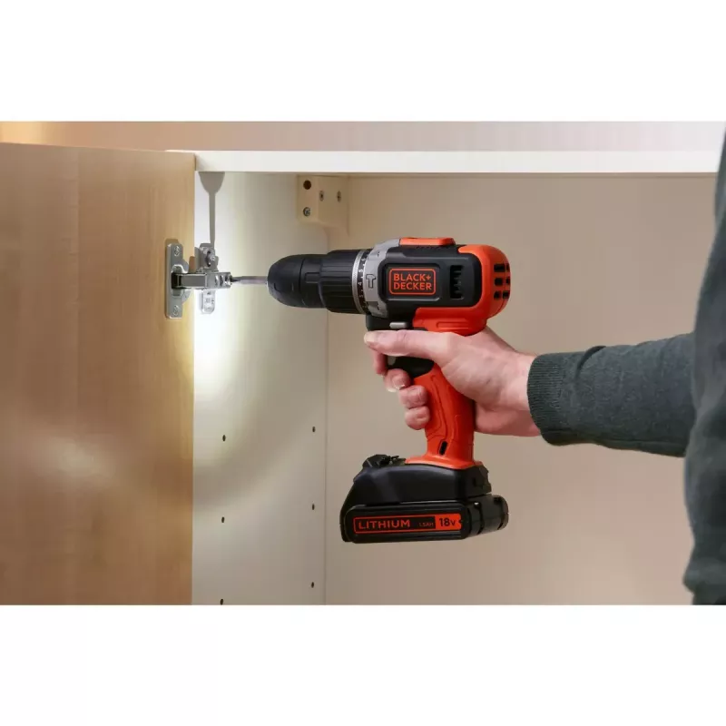 Gręžtuvas Black & Decker BCD003C2K-QW 1 vnt