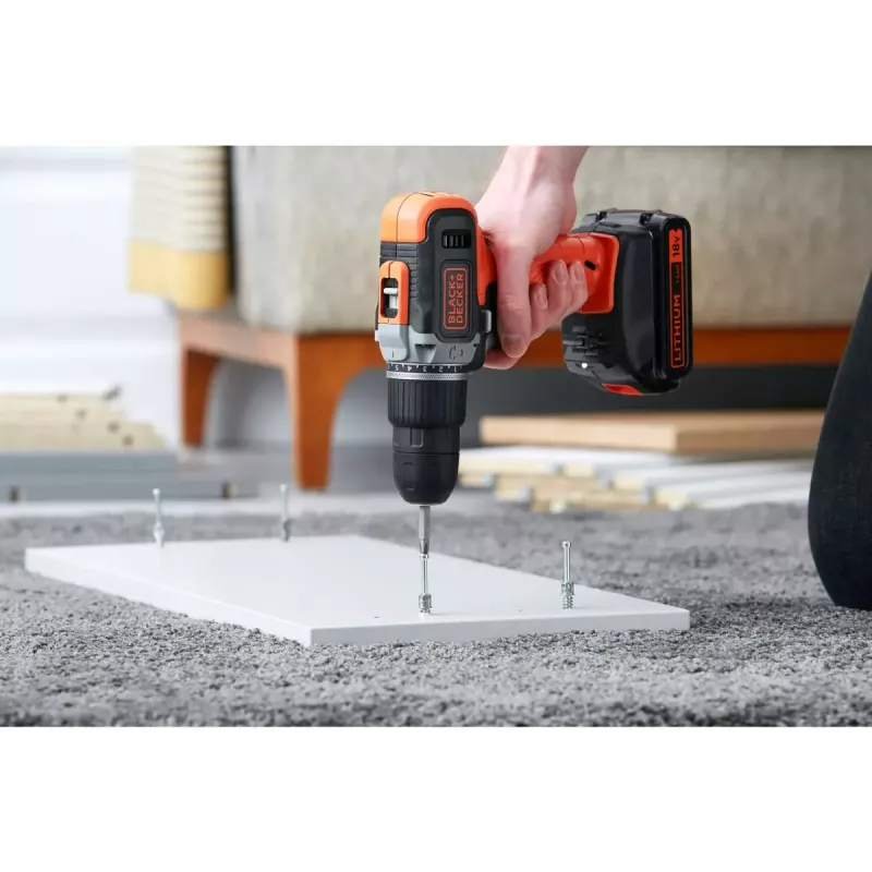 Gręžtuvas Black & Decker BCD003C2K-QW 1 vnt