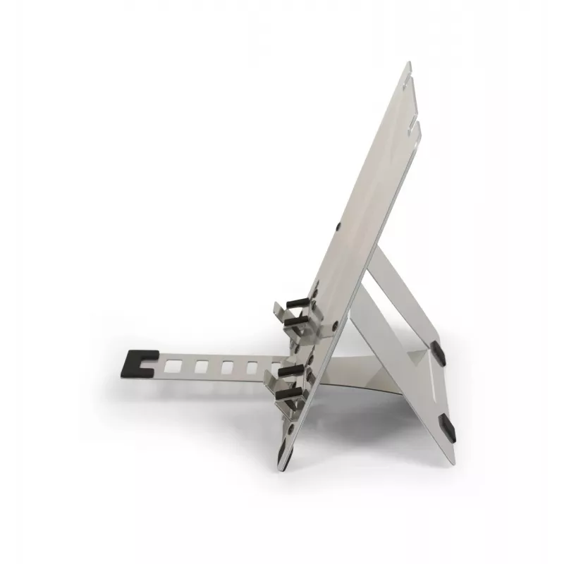 BakkerElkhuizen FlexTop 270, nešiojamojo kompiuterio stovas, pilka, aliuminis, 25,4 cm (10 colių), 40,6 cm (16 colių), 3 kg