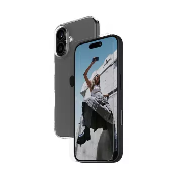 PanzerGlass SAFE. by ® 2-in-1 apsaugos rinkinys iPhone 16, permatomas