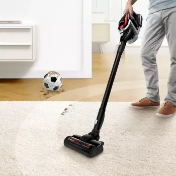 Bosch BSS81POW1 belaidis dulkių siurblys lazda / elektrinis šluotražis, sausas valymas, juodas, 5 Ah