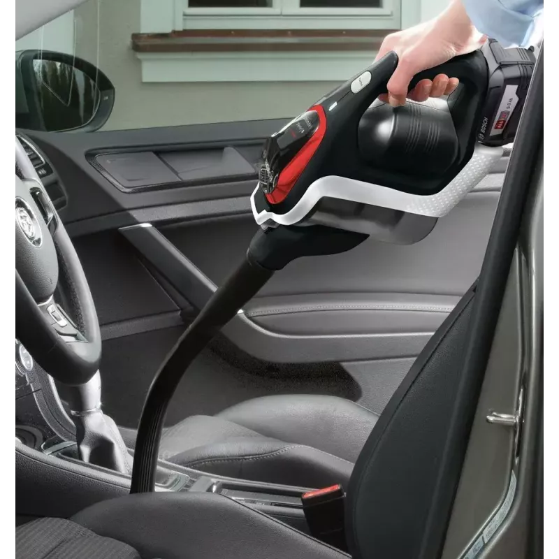 Bosch BSS81POW1 belaidis dulkių siurblys lazda / elektrinis šluotražis, sausas valymas, juodas, 5 Ah