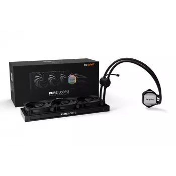 be quiet! Pure Loop 2 | 360 mm procesoriaus vandens aušinimo sistema 12 cm Juoda 1 vnt.