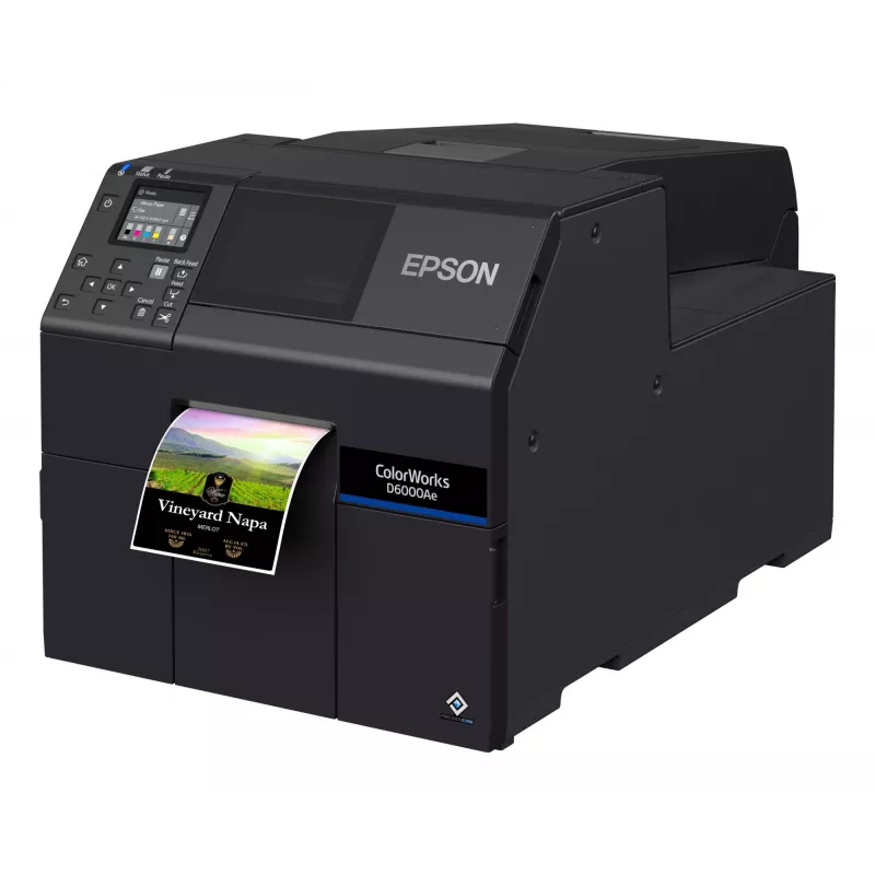 Epson ColorWorks D6000Ae etikečių spausdintuvas, terminiu perdavimu, spalvotas, 1200 x 1200 DPI, 119 mm/s, laidinis Ethernet