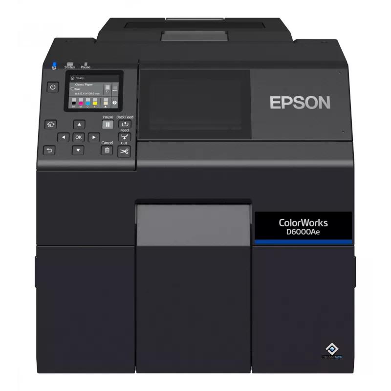 Epson ColorWorks D6000Ae etikečių spausdintuvas, terminiu perdavimu, spalvotas, 1200 x 1200 DPI, 119 mm/s, laidinis Ethernet