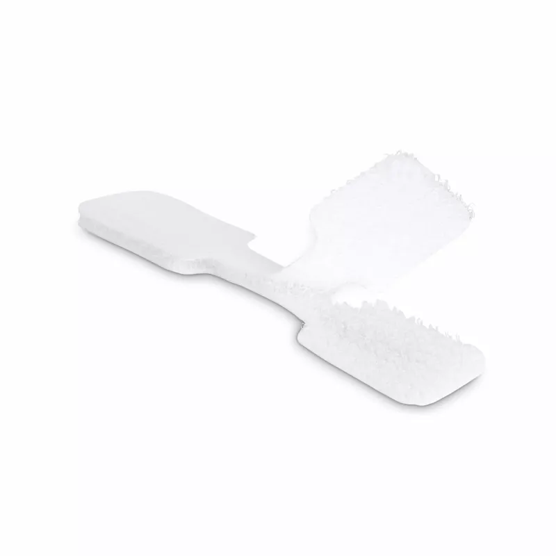 StarTech.com 3,5 col. (9 cm) kabelių etiketės, 100 vnt., baltos, kabliukas-prie-kabliuko tvirtinimo juostelės, rašomos kabelių etiketės kabelių valdymui, laidų identifikavimui