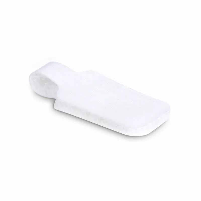StarTech.com 3,5 col. (9 cm) kabelių etiketės, 100 vnt., baltos, kabliukas-prie-kabliuko tvirtinimo juostelės, rašomos kabelių etiketės kabelių valdymui, laidų identifikavimui