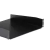 StarTech.com 2U lentyna serverio stovui – universali konsolinė lentyna 19 colių tinklo įrangos stovui – tvirtas plienas – keliamoji galia 20 kg – 16 colių gylio padėklas, juoda