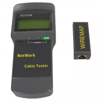 Microconnect CAB-TEST2 tinklo kabelių testeris, juodas