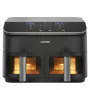 Karšto oro gruzdintuvė Cosori Dual Basket Chef Edition Double 8.5 L 1750 W juoda, sidabrinė