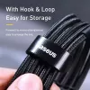 Baseus Cafule USB laidas USB 2.0 2 m USB C juodas