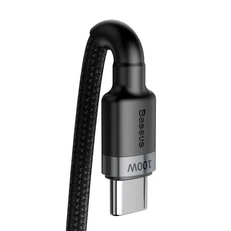 Baseus Cafule USB laidas USB 2.0 2 m USB C juodas