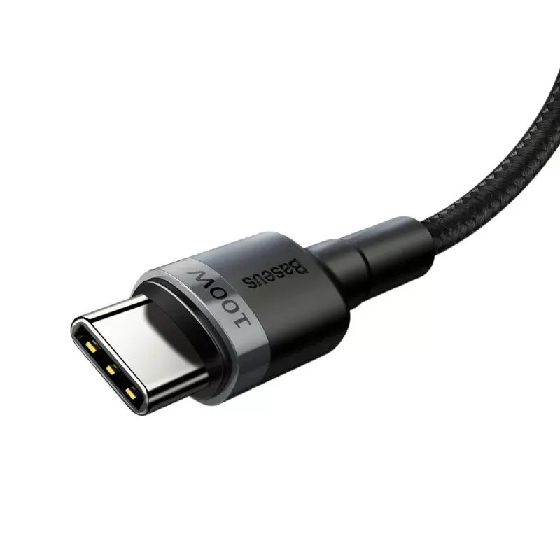 Baseus Cafule USB laidas USB 2.0 2 m USB C juodas