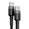 Baseus Cafule USB laidas USB 2.0 2 m USB C juodas