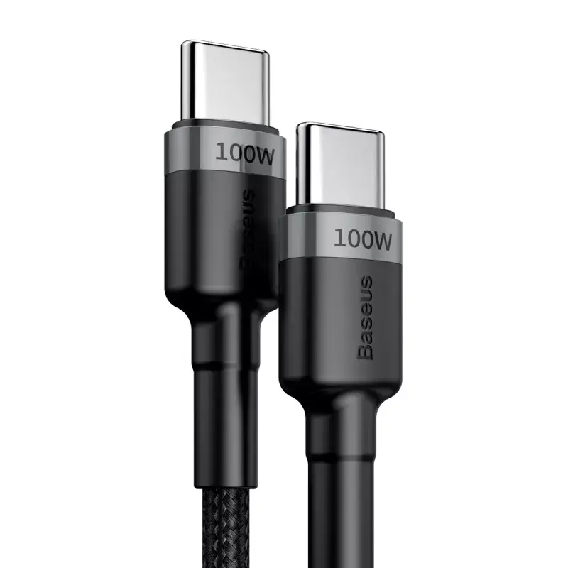 Baseus Cafule USB laidas USB 2.0 2 m USB C juodas