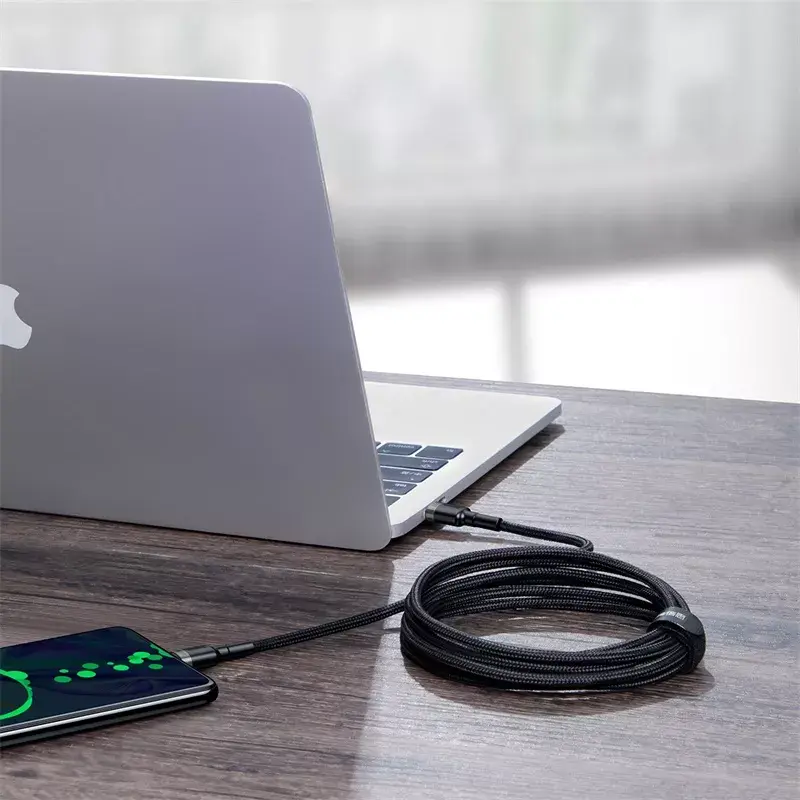Baseus Cafule USB laidas USB 2.0 2 m USB C juodas