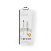 Nedis CCTB39940AL10 Laidas Lightning 1 m Aliuminis 3,5 mm Jungtis
