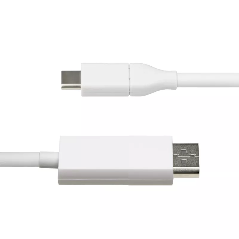 StarTech.com 1,9 m USB-C į DisplayPort 1.2 laidas, dvipusis, 4K 60Hz, baltas, skirtas Apple MacBook Pro / Air M1 M2 M3 M4, Mac Mini / Studio, Thunderbolt suderinamas
