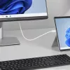 StarTech.com 1,9 m USB-C į DisplayPort 1.2 laidas, dvipusis, 4K 60Hz, baltas, skirtas Apple MacBook Pro / Air M1 M2 M3 M4, Mac Mini / Studio, Thunderbolt suderinamas