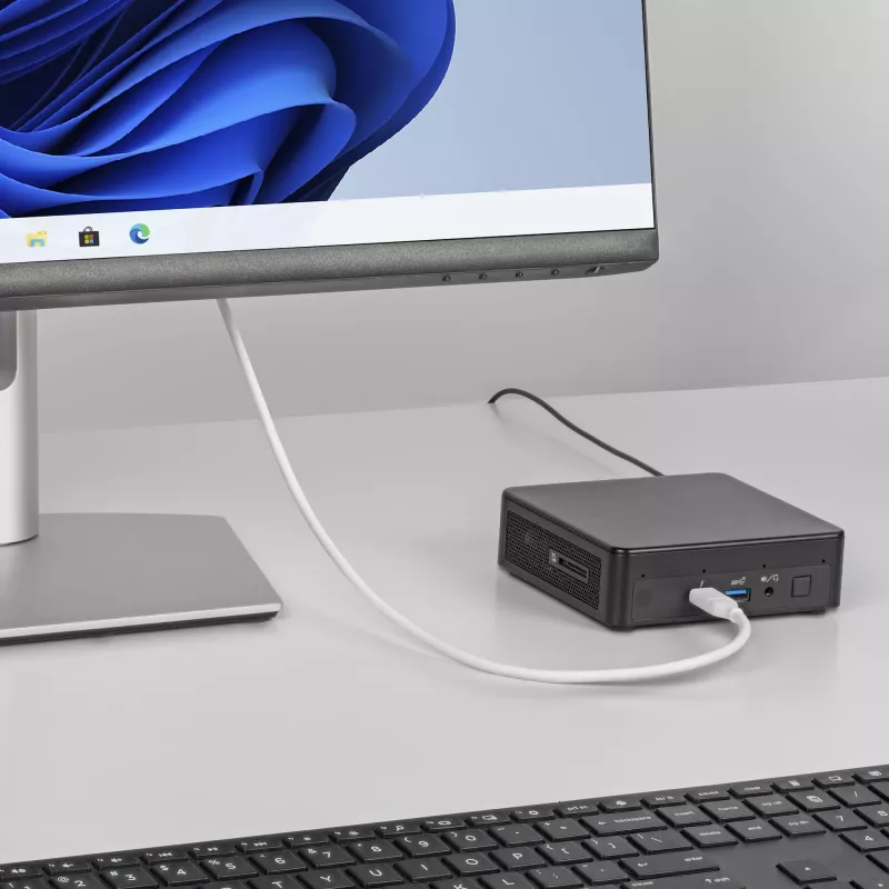StarTech.com 1,9 m USB-C į DisplayPort 1.2 laidas, dvipusis, 4K 60Hz, baltas, skirtas Apple MacBook Pro / Air M1 M2 M3 M4, Mac Mini / Studio, Thunderbolt suderinamas