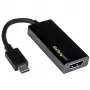 StarTech.com USB-C į HDMI adapteris 4K 30Hz – juodas, 3.2 Gen 2 (3.1 Gen 2), USB Type-C, HDMI išvestis, 3840 x 2160 pikseliai