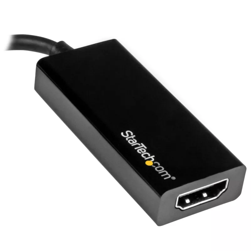StarTech.com USB-C į HDMI adapteris 4K 30Hz – juodas, 3.2 Gen 2 (3.1 Gen 2), USB Type-C, HDMI išvestis, 3840 x 2160 pikseliai