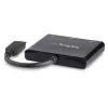 StarTech.com USB-C kelių prievadų adapteris su HDMI - USB 3.0 prievadas - 60W PD - Juodas