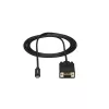 StarTech.com 6ft/2m USB-C į VGA laidas - 1920x1200/1080p USB Type-C į VGA vaizdo aktyvus adapterio laidas - Thunderbolt 3 suderinamas - nešiojamam kompiuteriui prie VGA monitoriaus/projektoriaus - DP Alt Mode HBR2