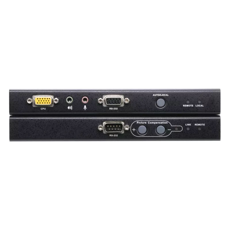 ATEN CE750A USB VGA KVM prailgintuvas su garsu ir RS-232 (200 m)
