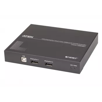 ATEN CE924 USB DisplayPort Dual View HDBaseT™ 2.0 KVM ilgintuvas (4K@100m, dvigubas 1080p@100m)