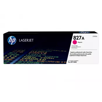 HP 827A Original LaserJet tonerio kasetė, rausvai raudona, 32000 puslapių, 1 vnt.