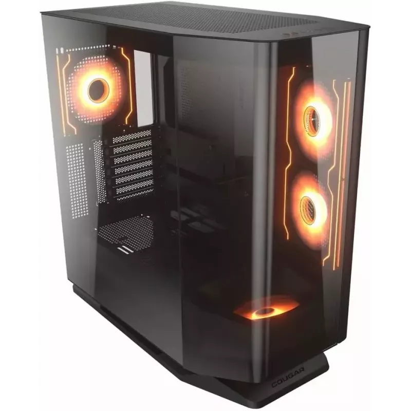 Kompiuterio korpusas COUGAR FV270 RGB, mid tower, juodas