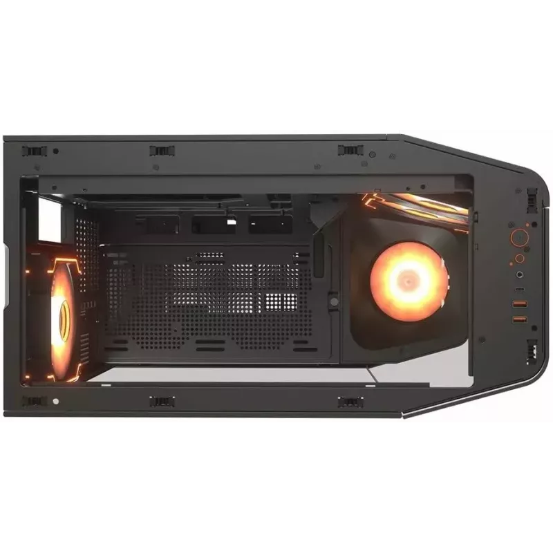 Kompiuterio korpusas COUGAR FV270 RGB, mid tower, juodas