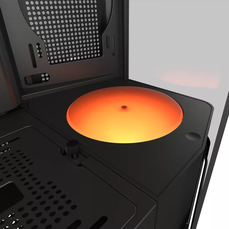 COUGAR besisukanti platforma su apšvietimu FV270, juoda