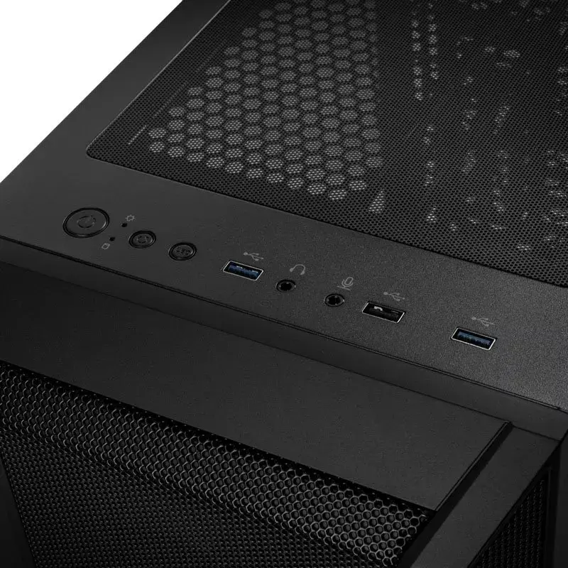 PC korpusas Kolink Citadel Mesh Micro Tower juodas