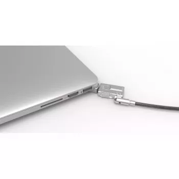 Compulocks MBPR15 BR Wedge Silver – apsauginis kabelio užraktas