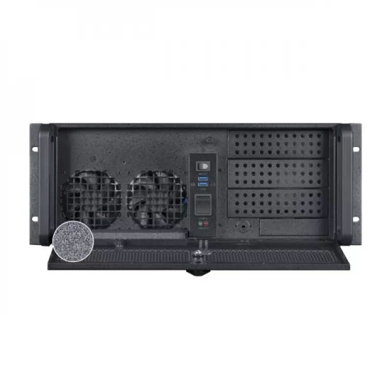 Chieftec UNC-410S-B-U3 Rack korpusas juodas