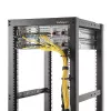 StarTech.com 1U vertikalus serverio stovo kabelių tvarkymo D-žiedas - 4,5x10 cm