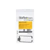 StarTech.com 1U vertikalus serverio stovo kabelių tvarkymo D-žiedas - 4,5x10 cm