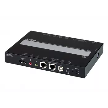 ATEN 1-Vietinis/Nuotolinis Bendrinimo Prievadas Vieno Prievado 4K DisplayPort KVM per IP Jungiklis