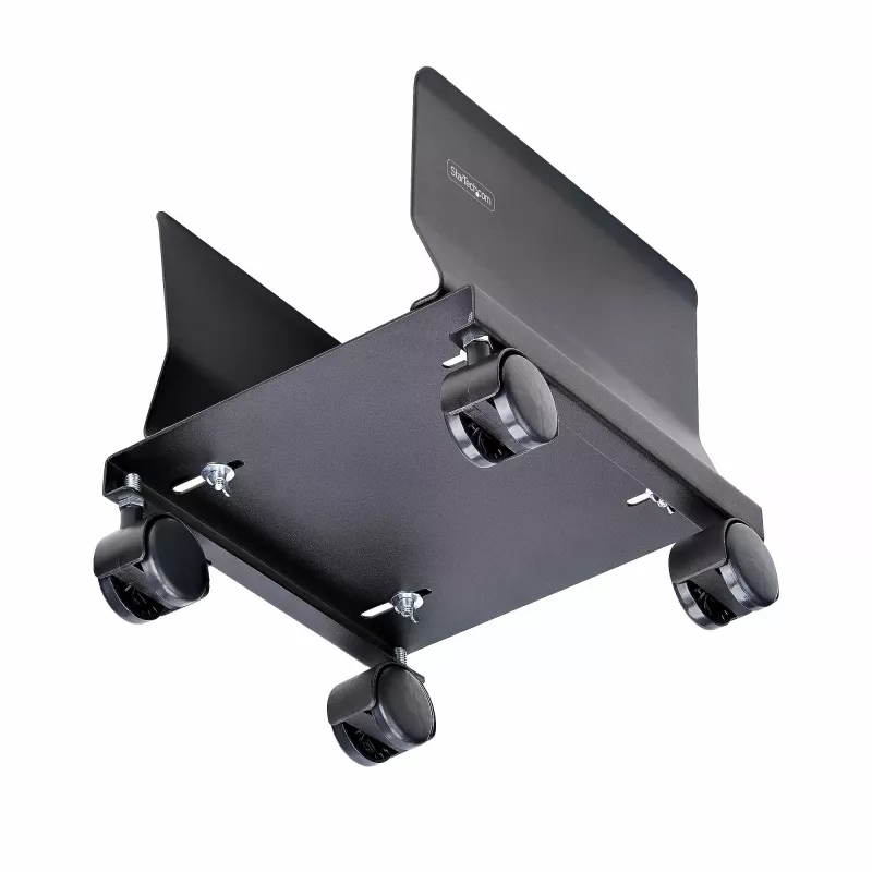 StarTech.com CPUMOBILESTND ratukais judantis stovas kompiuterio korpusui, reguliuojamas, plieninis, juodas