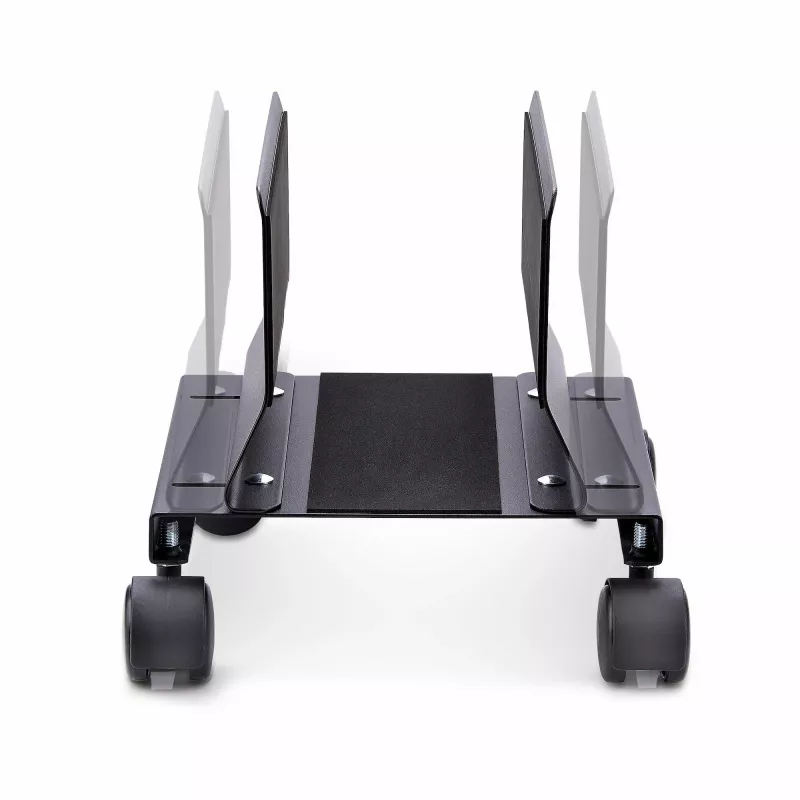 StarTech.com CPUMOBILESTND ratukais judantis stovas kompiuterio korpusui, reguliuojamas, plieninis, juodas